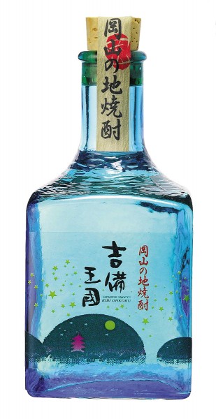 本格米焼酎 吉備王国アート瓶 300ml