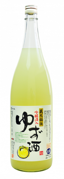 蔵元秘伝 吟醸酒入 ゆず酒 1800ml