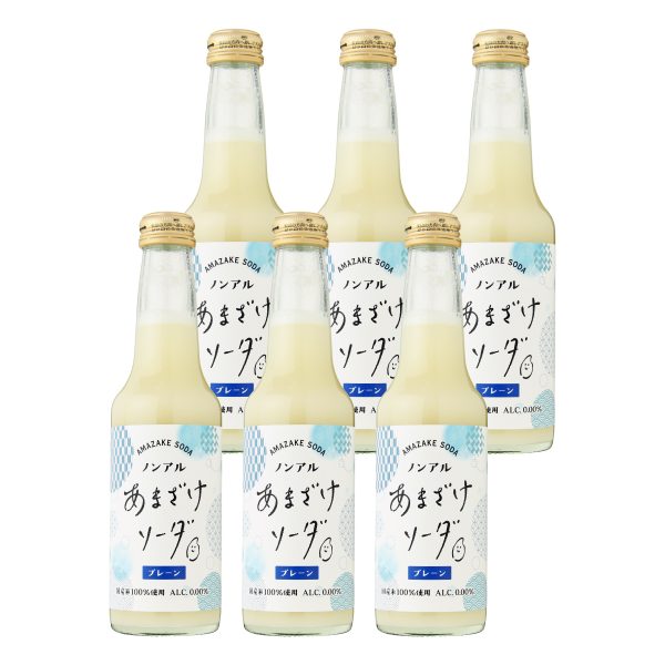 ノンアルあまざけソーダ プレーン6本セット