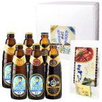 父の日ギフト 地ビール独歩 6本・うなぎセット（父の日ラベル、送料込み、クール便指定） P2D2S2